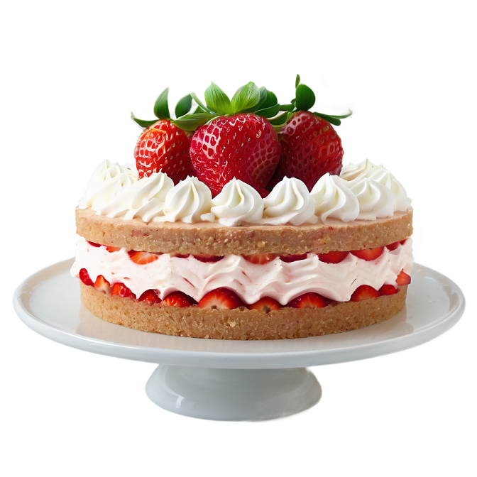 a cake on a white plate