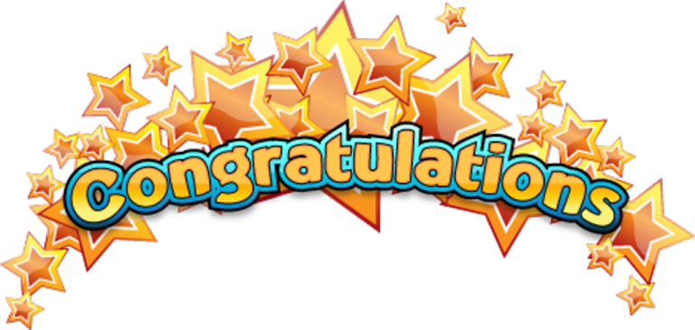 the logo for congratulations