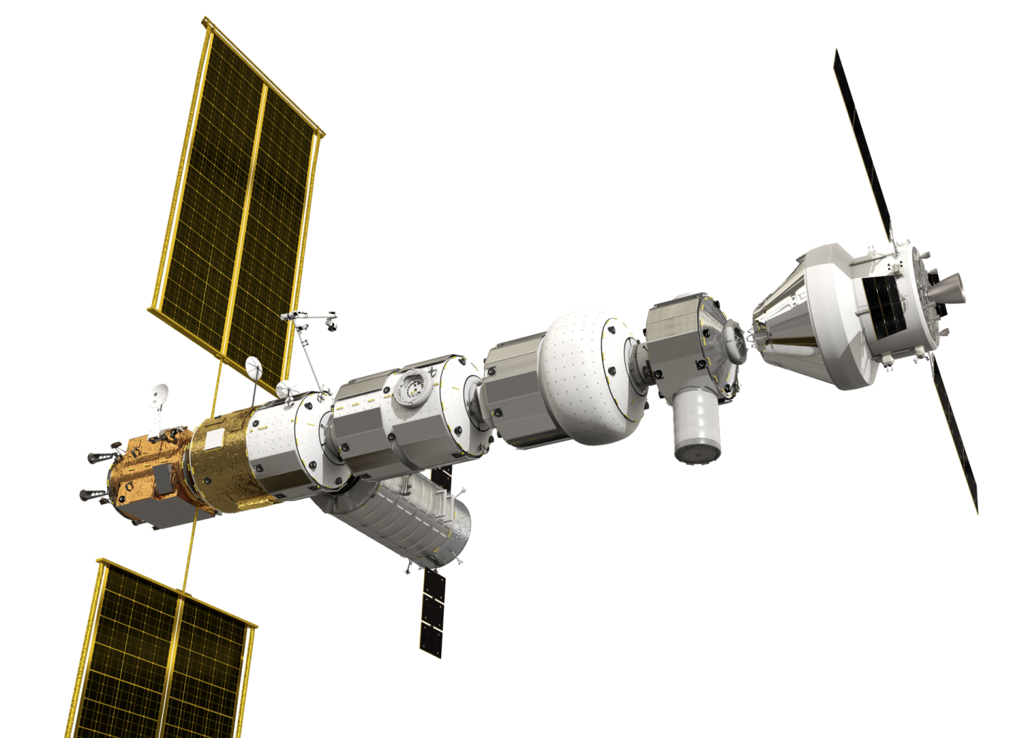 an artist's rendering of the spacecraft
