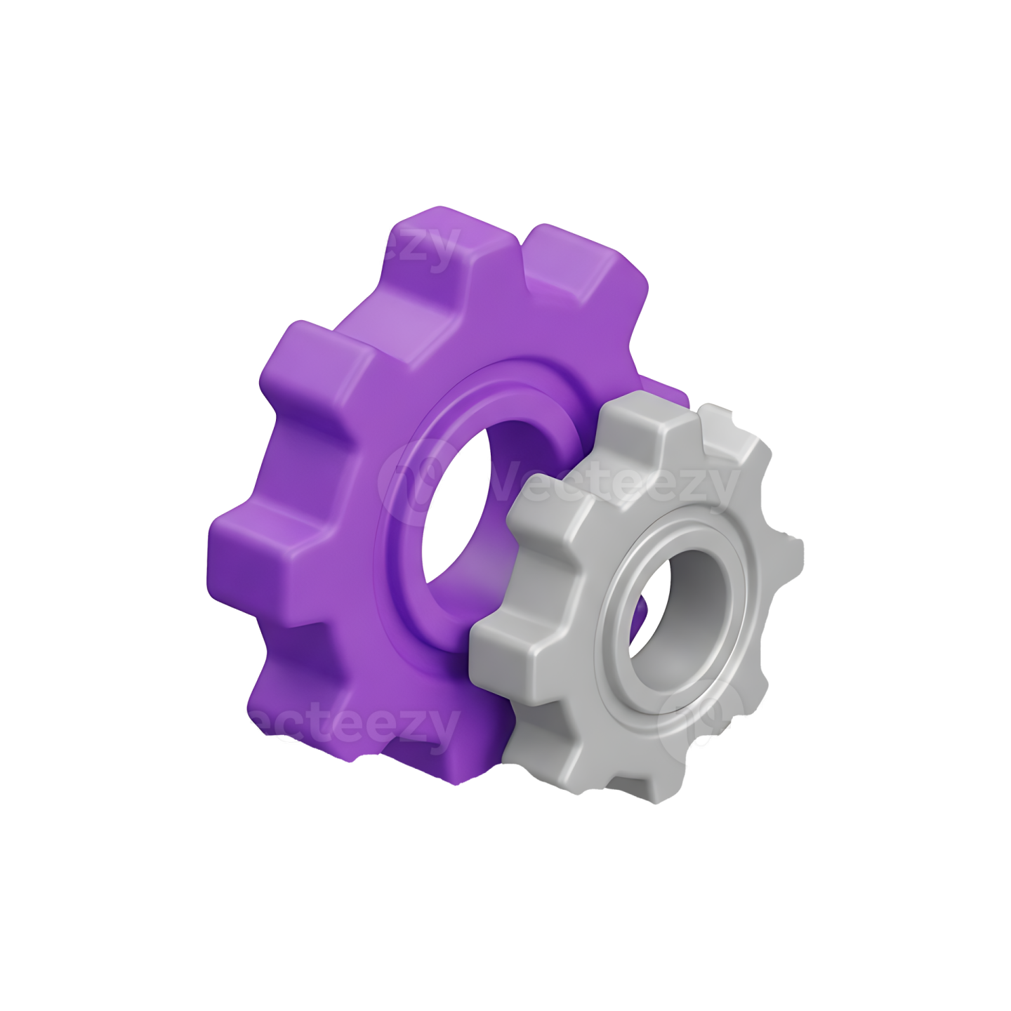 an image of a purple and grey gear