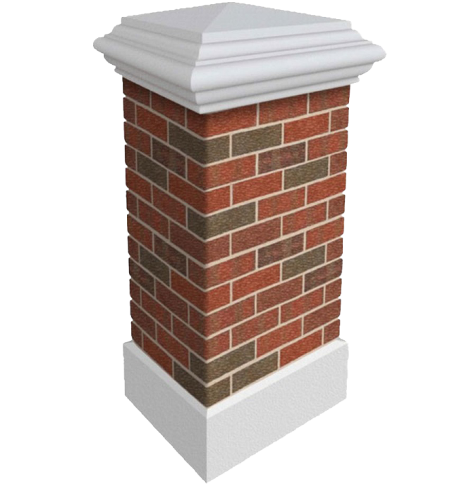 an image of a brick chimney