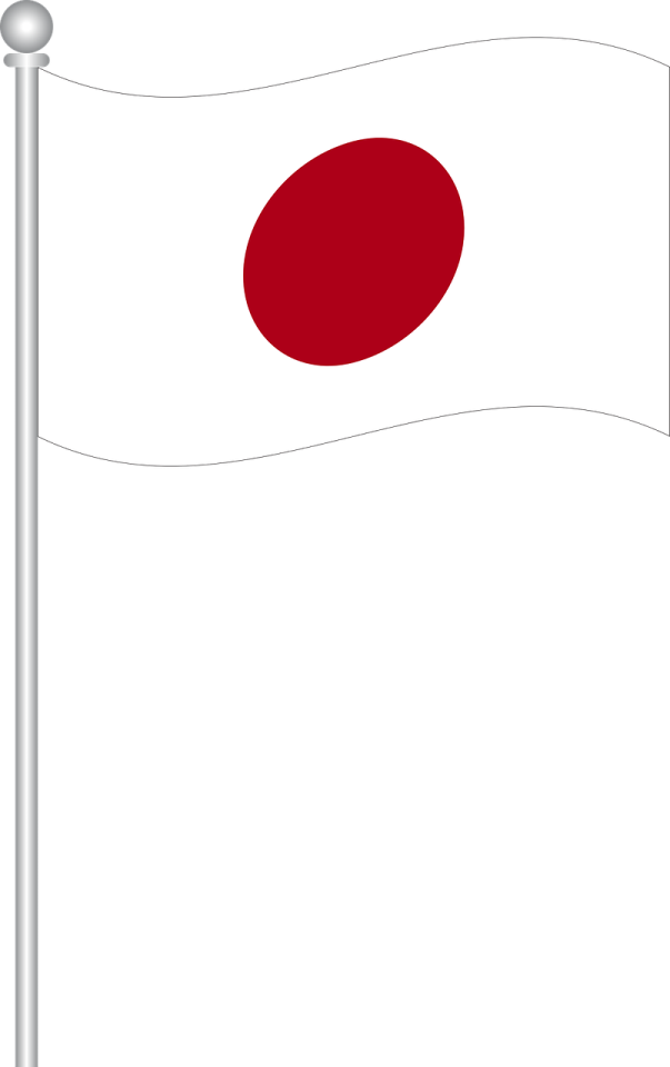 the flag of japan