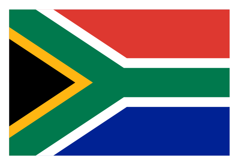 the flag of south africa