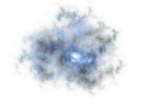 the clouds are white