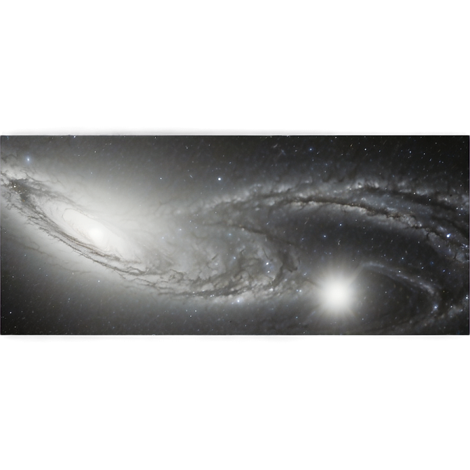 an image of a spiral galaxy in the sky