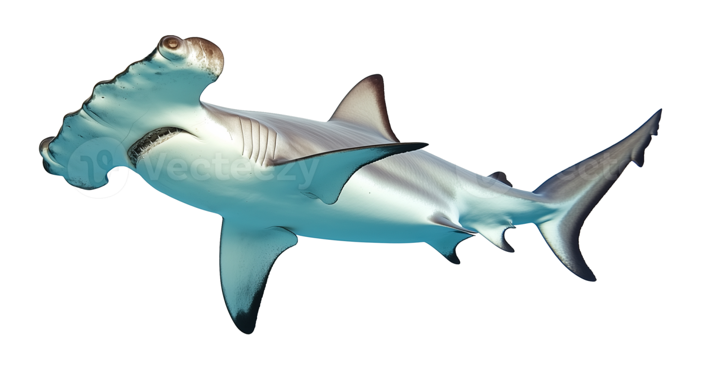 an image of a shark in the air