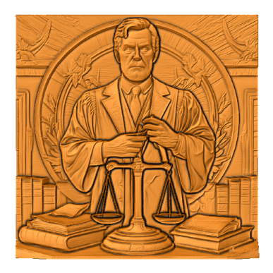 an image of a judge holding a gave