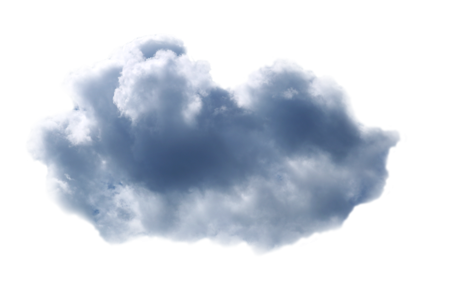 a cloud in the sky