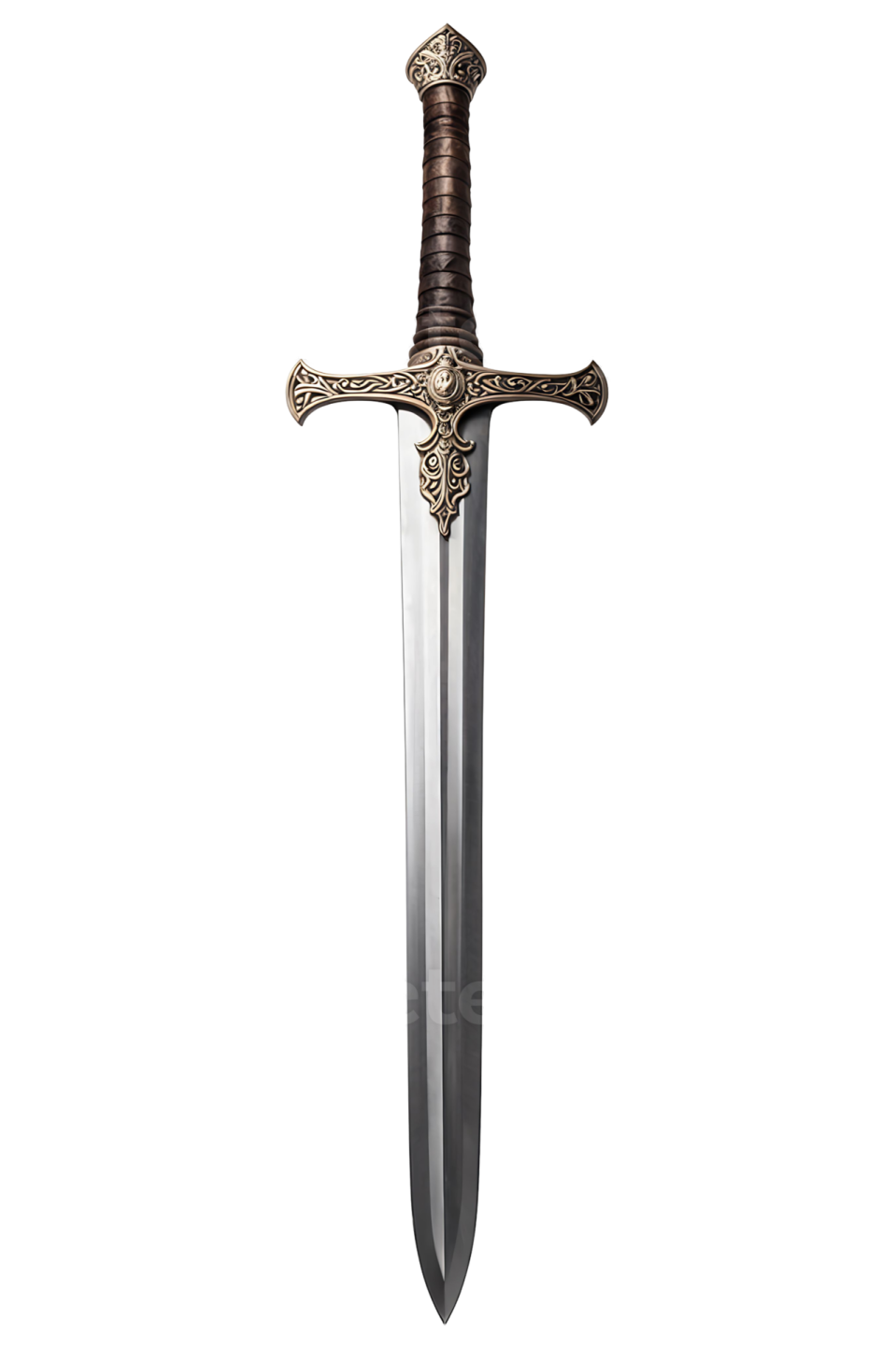 a sword on a white background