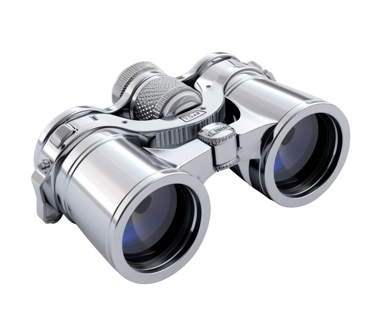 a pair of binoculars on a white background
