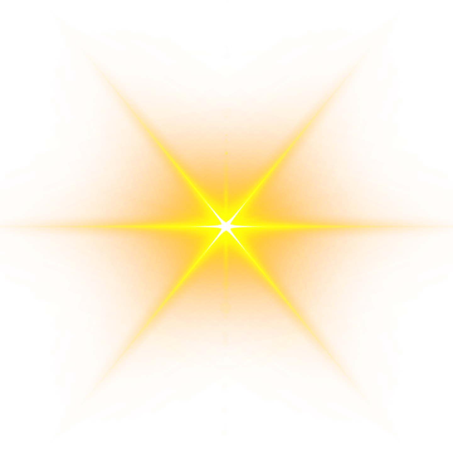 a yellow star on a white background