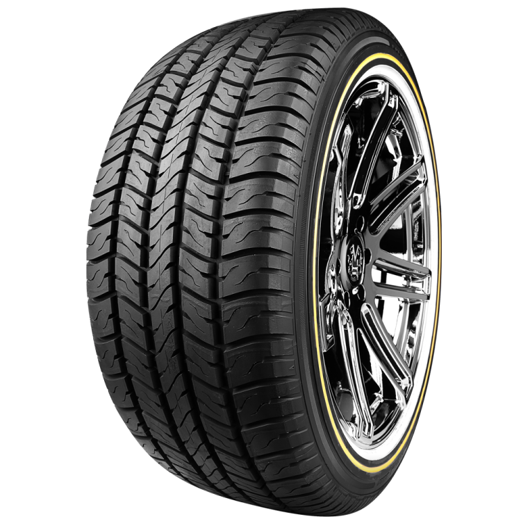 a tire on a white background