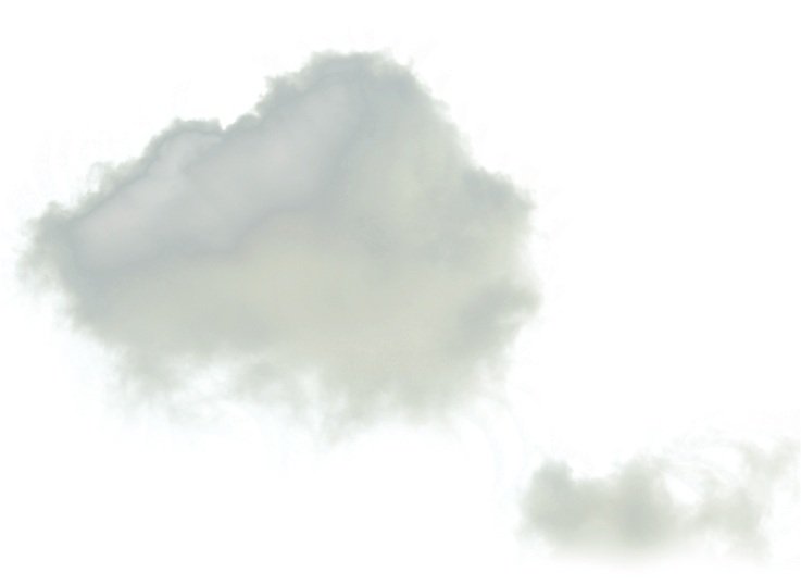 white clouds in the sky