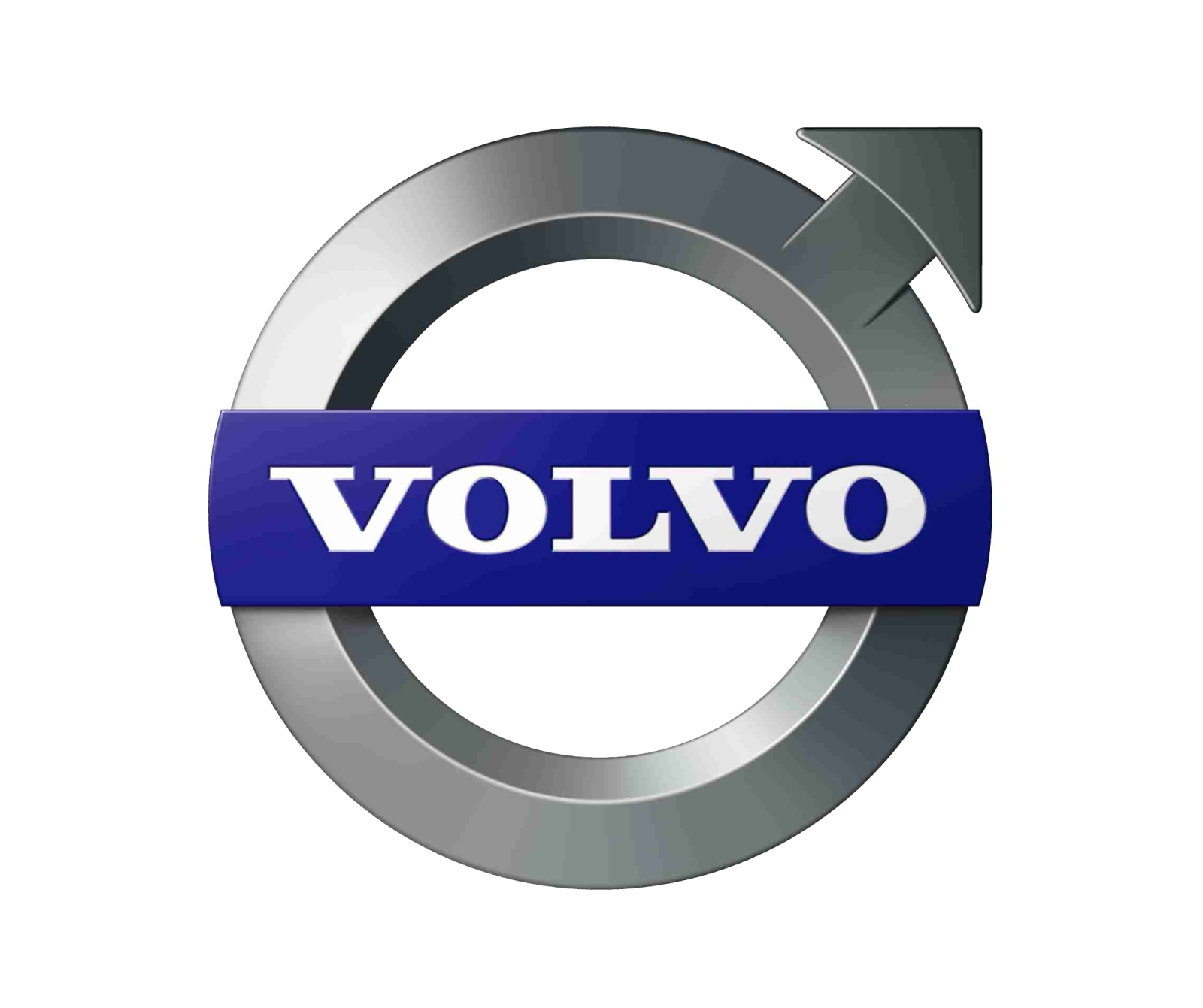 the volvo logo on a white background