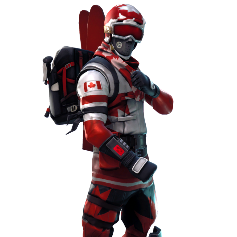a man in a red and white suit holding a snowboard