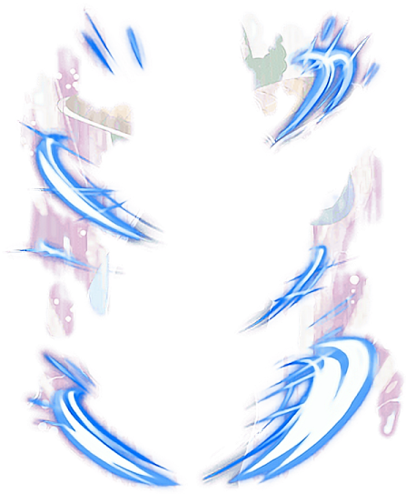 a white background with blue and pink paint strokes