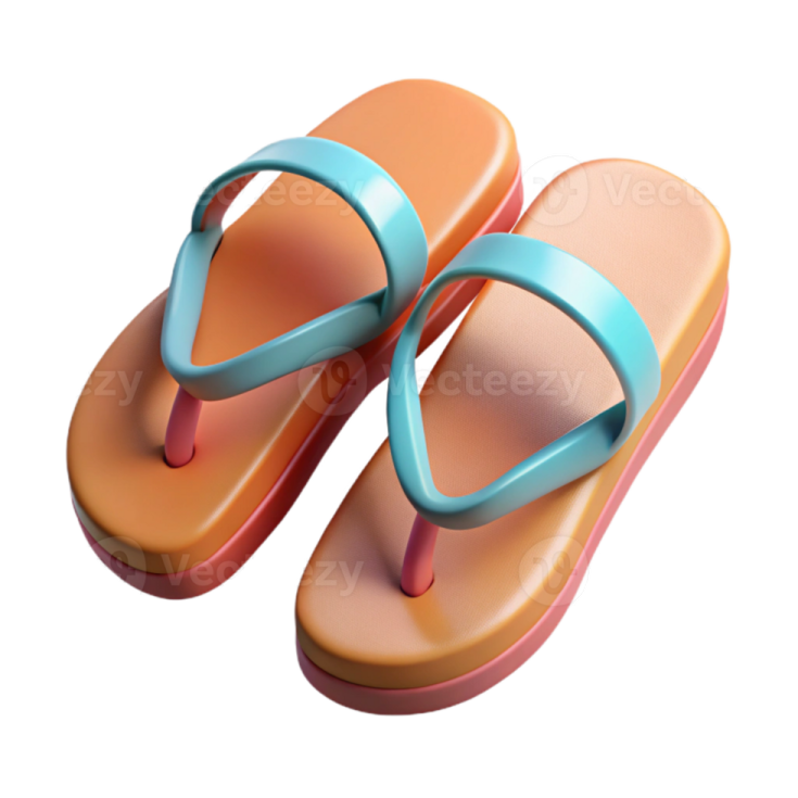 a pair of sandals on a white background