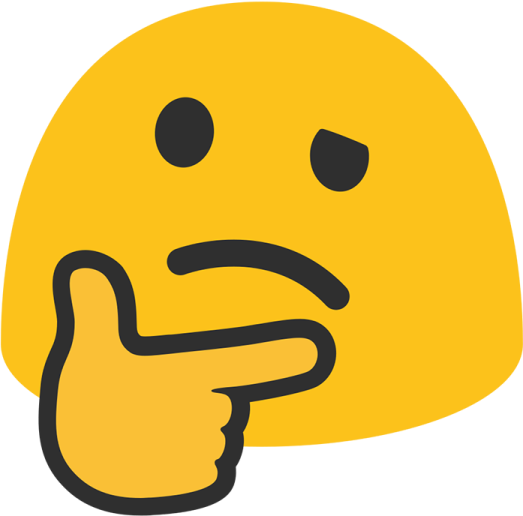 a yellow smiley face with a finger pointing at it