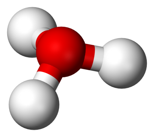 an image of a red and white molecule