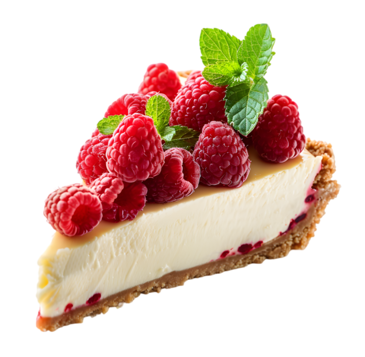 a close up of a slice of cheese topped with ras