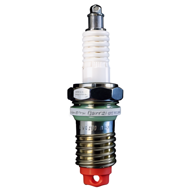 A picture of a spark light bulb