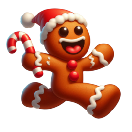 an image of a ginger in a santa hat