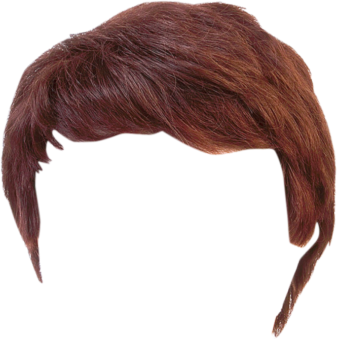 a close up of a man's hair