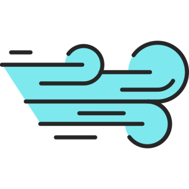 a blue and black logo with the word's on it