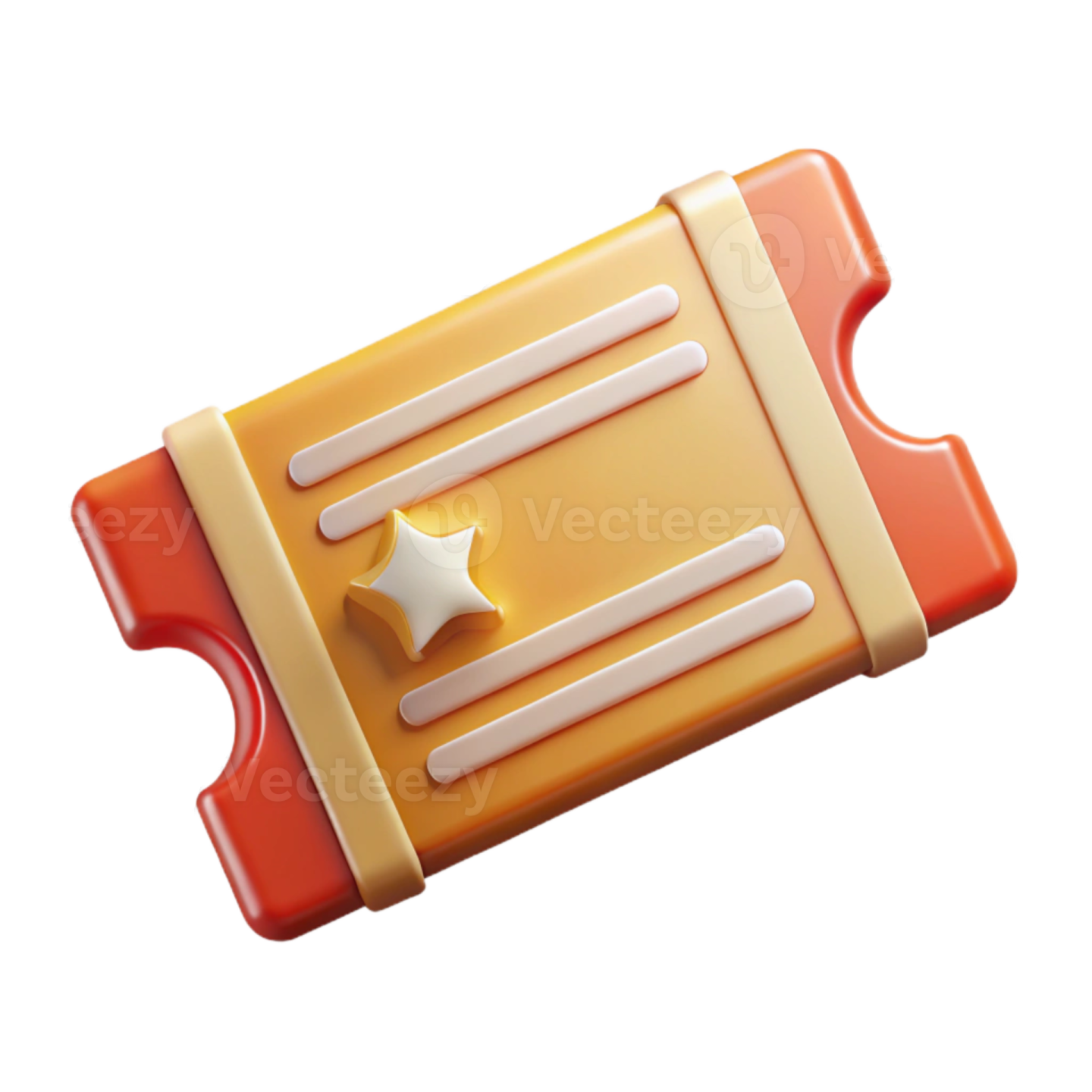 a small toy with a star on it