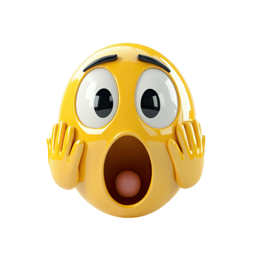 a yellow toy with an open mouth and eyes
