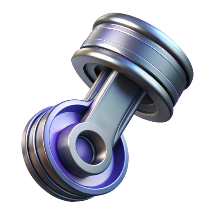 an image of the cranks on a white background