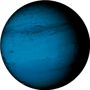 an image of a blue planet