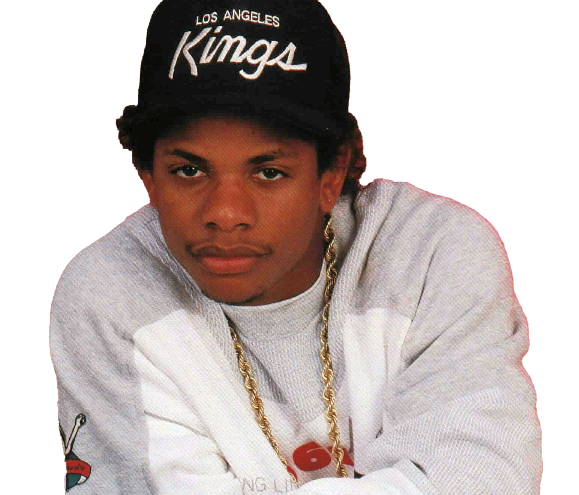 a man in a white sweater and black hat