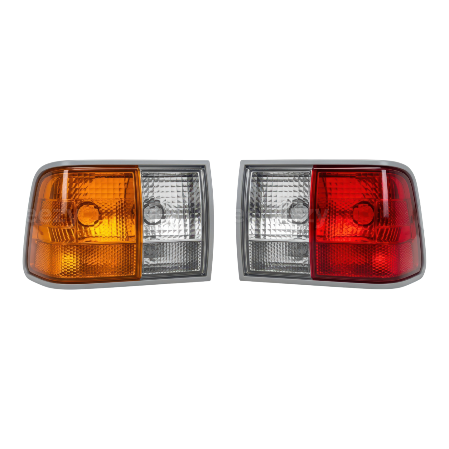 a pair of left and right tail lights