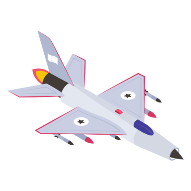 a fighter jet flying in the air