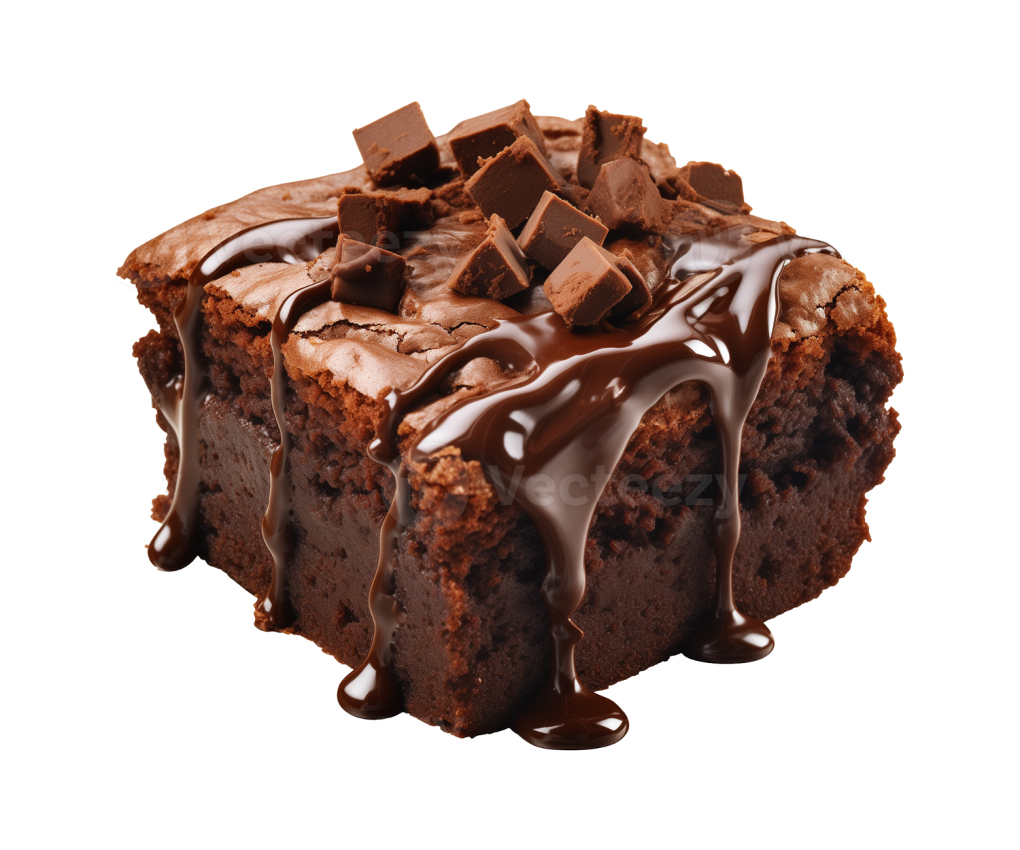 a close up of a piece of chocolate cake