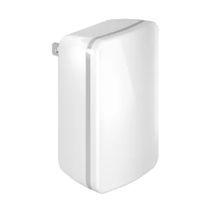 an image of a white wall mounted light switch