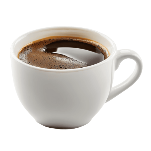 a cup of coffee