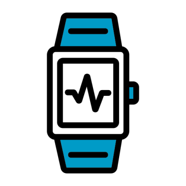 a watch with a heartbeat on it