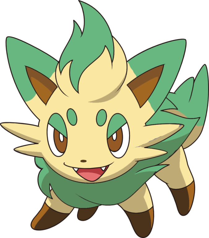 a drawing of a green and brown pokemon