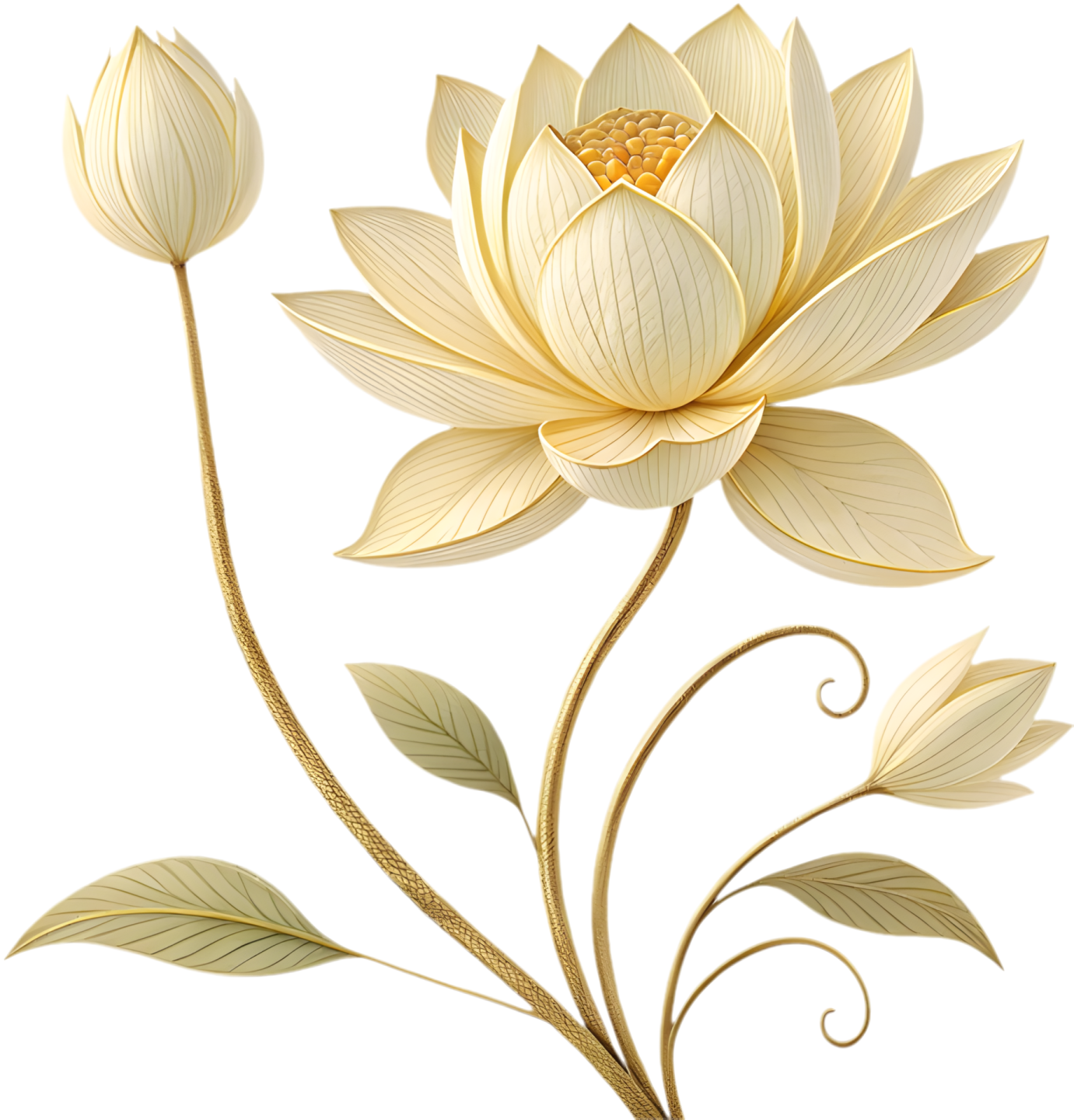 a drawing of a flower on a white background