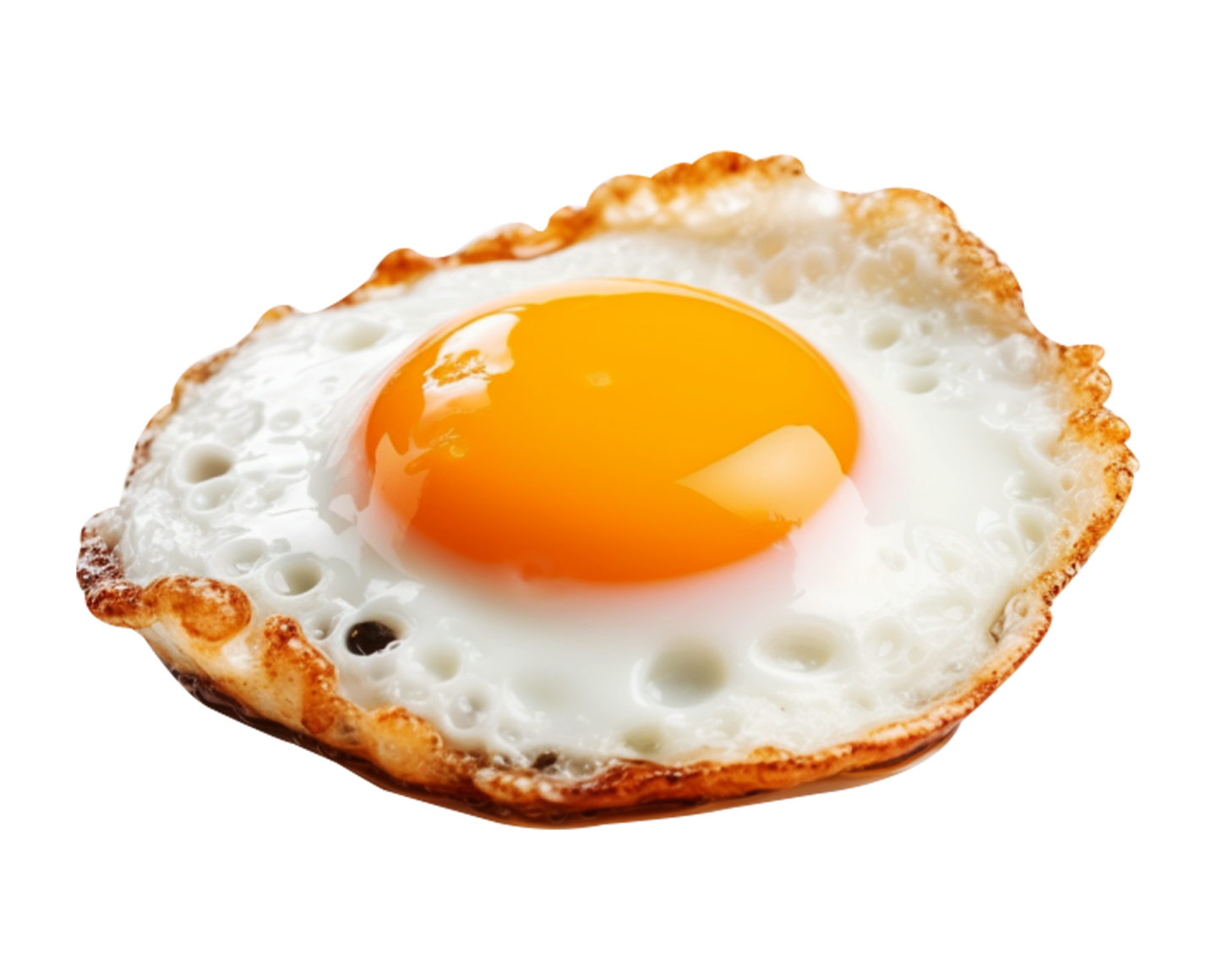 a fried egg on top of toasted bread