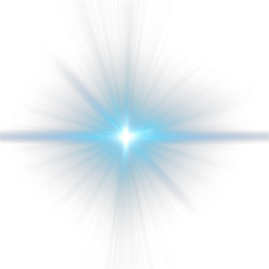 a white background with blue rays