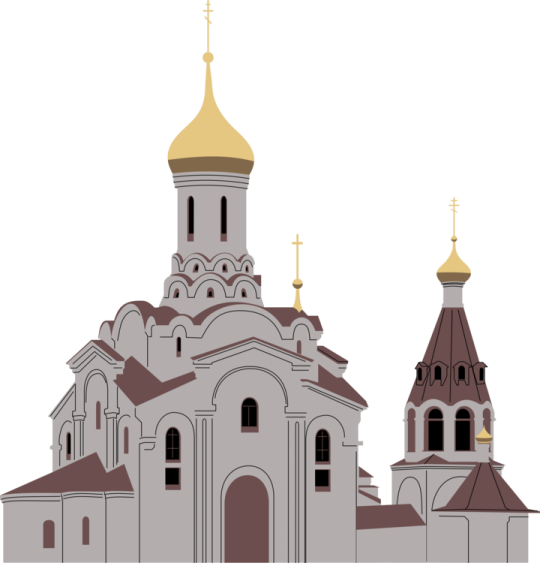 an image of a church with two towers