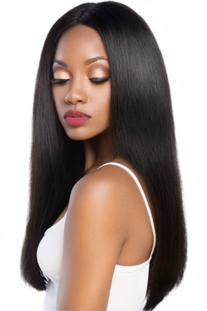an image of a woman with long black hair