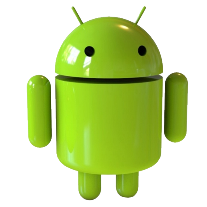 an image of a green android