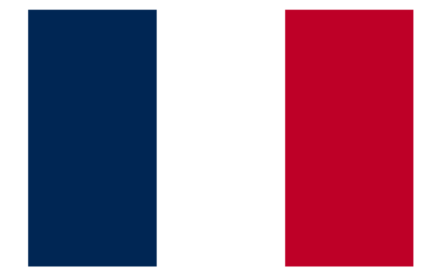 a red, white and blue flag