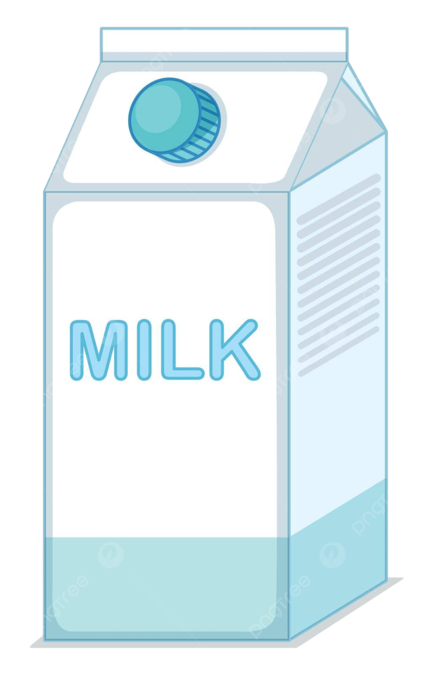 a carton of milk with the word milk
