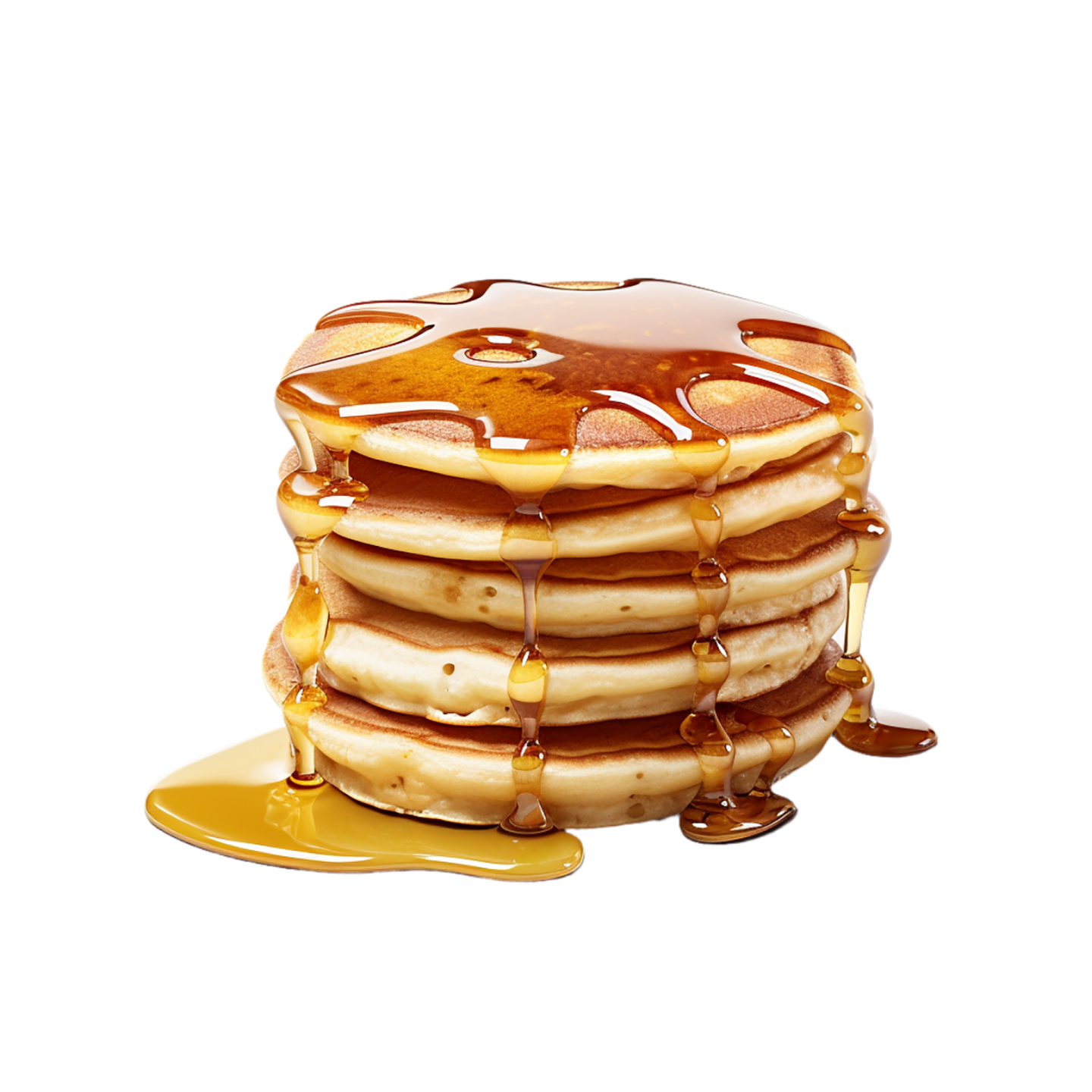 a stack of pancakes