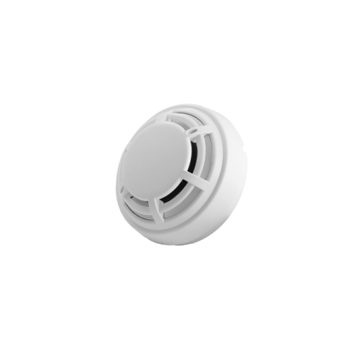 an image of a smoke detector on white background